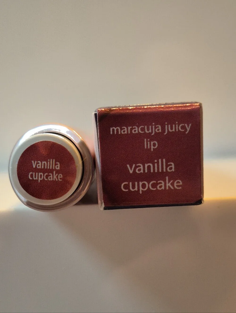 Tarte Maracuja Juicy Lip Balm: Vanilla Cupcake, Full Size, NIB